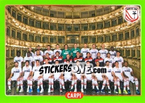 Sticker Squadra Carpi - Calciatori 2014-2015 - Panini