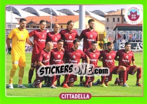 Sticker Squadra Cittadella - Calciatori 2014-2015 - Panini
