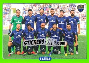 Figurina Squadra Latina - Calciatori 2014-2015 - Panini