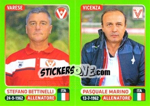 Sticker Stefano Bettinelli / Pasquale Marino - Calciatori 2014-2015 n. 691 - Panini