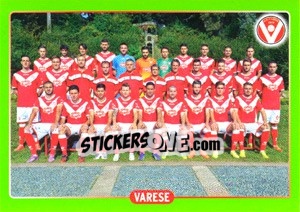 Figurina Squadra Varese - Calciatori 2014-2015 - Panini
