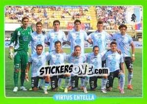 Figurina Squadra Virtus Entella - Calciatori 2014-2015 - Panini