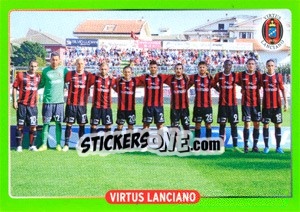 Sticker Squadra Virtus Lanciano - Calciatori 2014-2015 - Panini