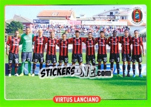 Sticker Squadra Virtus Lanciano - Calciatori 2014-2015 n. 715 - Panini