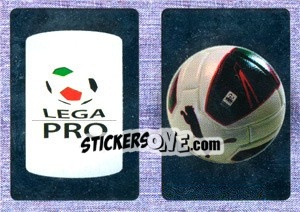 Sticker Logo Lega Pro - Pallone Lega Pro - Calciatori 2014-2015 - Panini