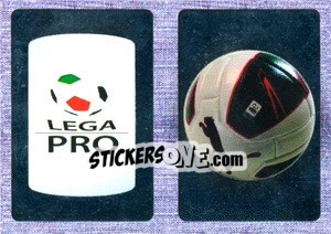 Sticker Logo Lega Pro - Pallone Lega Pro - Calciatori 2014-2015 n. 722 - Panini