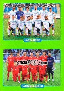 Sticker Squadra : San Marino - Santarcangelo - Calciatori 2014-2015 - Panini