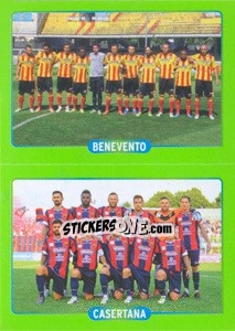 Sticker Squadra : Benevento - Casertana - Calciatori 2014-2015 n. 755 - Panini