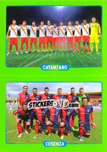Sticker Squadra : Catanzaro - Cosenza - Calciatori 2014-2015 - Panini
