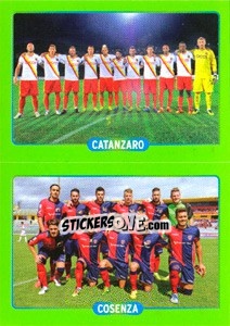 Cromo Squadra : Catanzaro - Cosenza - Calciatori 2014-2015 - Panini