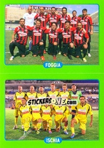 Cromo Squadra : Foggia - Ischia - Calciatori 2014-2015 - Panini