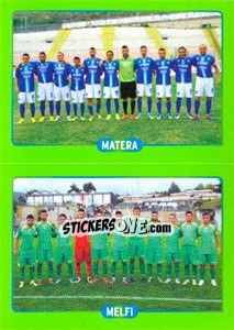 Cromo Squadra : Matera - Melfi - Calciatori 2014-2015 - Panini