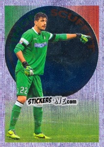Sticker Simone Scuffet - Calciatori 2014-2015 n. 771 - Panini