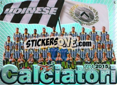 Sticker Squadra Udinese - Calciatori 2014-2015 - Panini