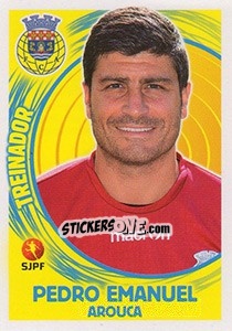 Sticker Pedro Emanuel - Futebol 2014-2015 n. 40 - Panini