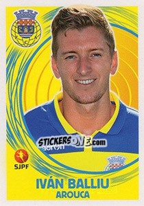 Sticker Iván Balliu - Futebol 2014-2015 n. 44 - Panini