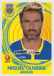 Sticker Miguel Oliveira - Futebol 2014-2015 n. 46 - Panini
