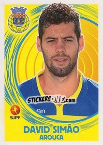 Sticker David Simão - Futebol 2014-2015 n. 51 - Panini
