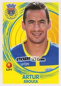 Sticker Artur - Futebol 2014-2015 n. 52 - Panini
