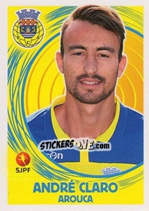 Sticker André Claro - Futebol 2014-2015 - Panini