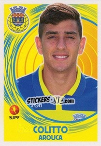Sticker Colitto - Futebol 2014-2015 n. 56 - Panini
