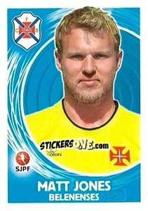 Sticker Matt Jones - Futebol 2014-2015 n. 60 - Panini