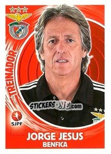 Sticker Jorge Jesus - Futebol 2014-2015 n. 78 - Panini