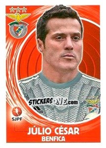 Sticker Júlio César - Futebol 2014-2015 - Panini