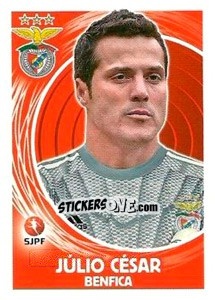 Sticker Júlio César - Futebol 2014-2015 n. 79 - Panini