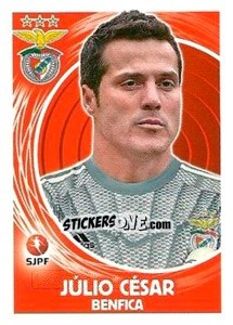 Cromo Júlio César - Futebol 2014-2015 - Panini