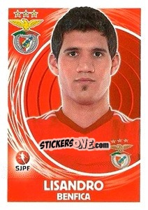 Sticker Lisandro López - Futebol 2014-2015 - Panini