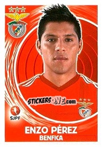 Sticker Enzo Pérez - Futebol 2014-2015 n. 91 - Panini