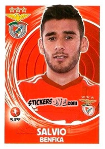 Sticker Salvio - Futebol 2014-2015 n. 92 - Panini