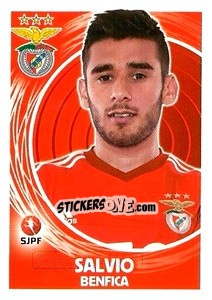 Figurina Salvio - Futebol 2014-2015 - Panini