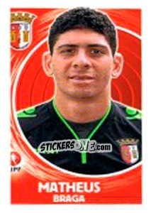 Sticker Matheus - Futebol 2014-2015 n. 117 - Panini