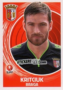 Sticker Kritciuk - Futebol 2014-2015 - Panini