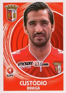 Sticker Custódio - Futebol 2014-2015 n. 126 - Panini
