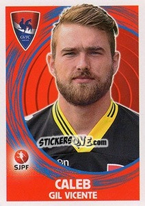Sticker Caleb - Futebol 2014-2015 n. 156 - Panini