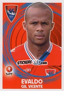 Sticker Evaldo - Futebol 2014-2015 n. 161 - Panini