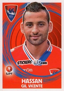 Sticker Hassan - Futebol 2014-2015 n. 162 - Panini