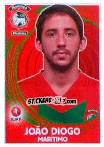 Sticker João Diogo - Futebol 2014-2015 n. 176 - Panini