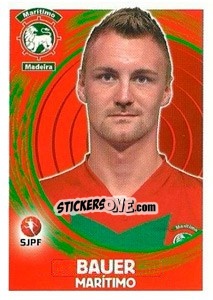 Sticker Bauer - Futebol 2014-2015 n. 179 - Panini