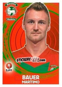 Sticker Bauer - Futebol 2014-2015 - Panini