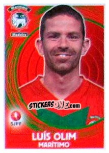 Sticker Luís Olim - Futebol 2014-2015 n. 181 - Panini