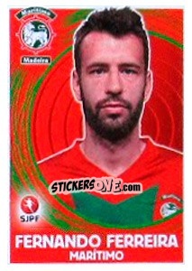 Sticker Fernando Ferreira - Futebol 2014-2015 - Panini