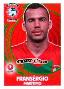 Sticker Fransérgio - Futebol 2014-2015 n. 184 - Panini