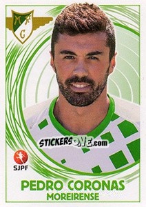 Sticker Pedro Coronas - Futebol 2014-2015 n. 195 - Panini
