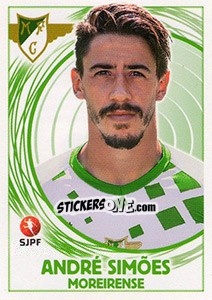 Cromo André Simões - Futebol 2014-2015 n. 202 - Panini