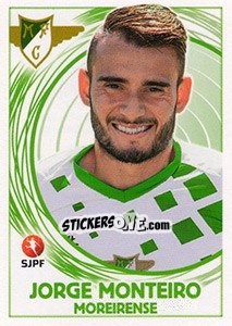 Sticker Jorge Monteiro - Futebol 2014-2015 n. 204 - Panini