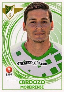 Sticker Cardozo - Futebol 2014-2015 n. 208 - Panini